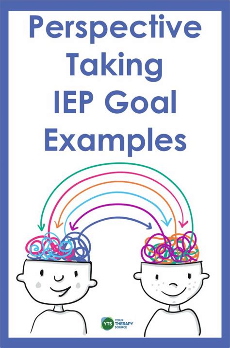 Many contain detailed discussion of how the students progress was assessed and reported. . Perspective taking iep goals and objectives